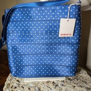 Harveys Blue Star Pattern Women's Seatbelt Bag